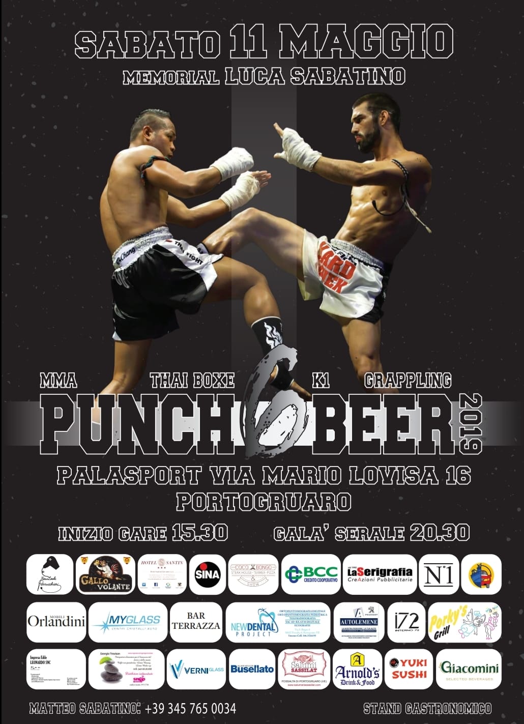 punch and beer memorial luca sabatino 2019 portoguraro